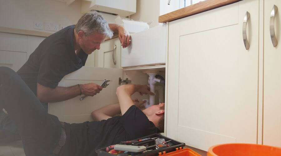 Professional burst pipe repair services in Bluejacket, OK